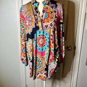 Cute Mandela print blouse